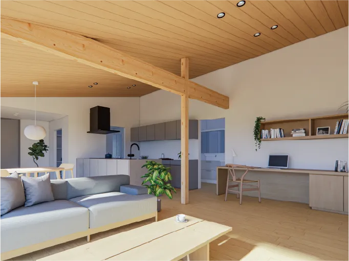 外観・内観デザインの豊富なバリエーション